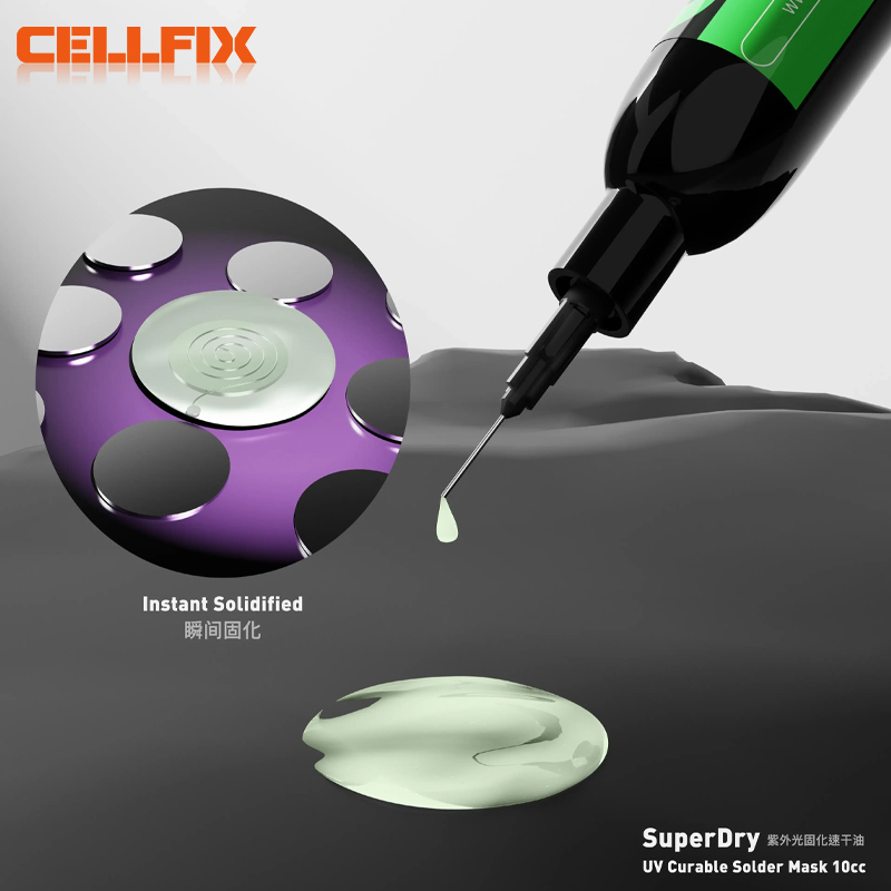 Soldering Flux Liquid - 2UUL SC55 SuperDry UV Curable Solder