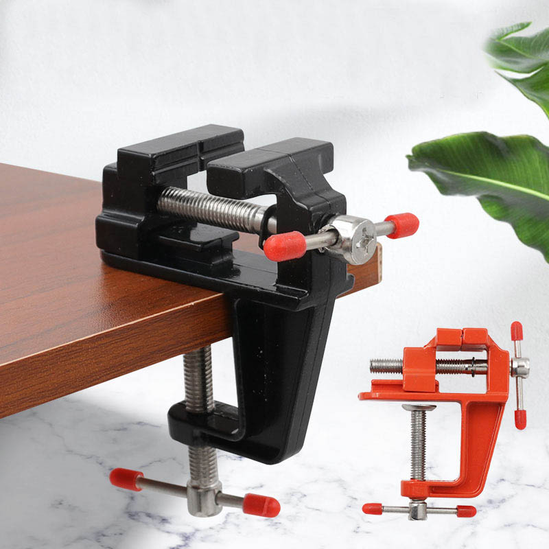 Electronics Repair Bench - Mini Bench Vise Table Clamp Screw