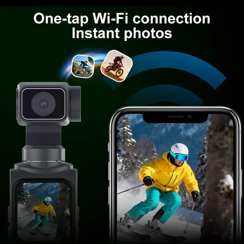 NEW 4K Pocket Gimbal Camera Ha - Digitizer Touch Screen recensione e prezzo