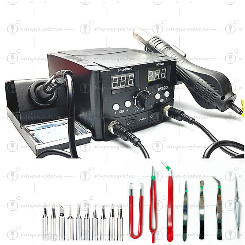 8582D Dual Display Rework Stat - Hot Air Station 858 recensione e prezzo