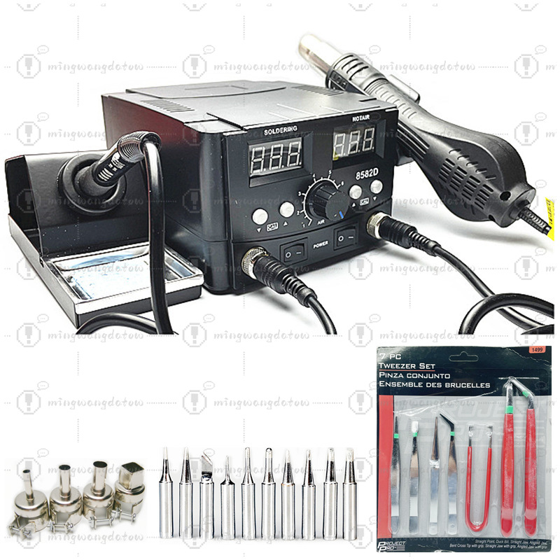 8582D Dual Display Rework Stat - Hot Air Station 858 recensione e prezzo