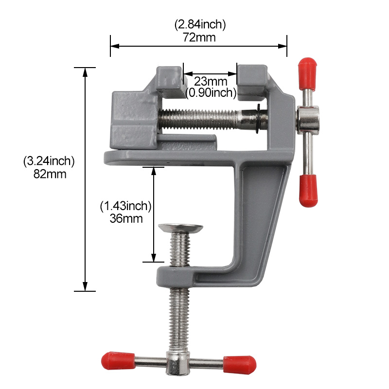 Mini Bench Vise Table Clamp Sc - Electronics Repair Bench recensione e prezzo