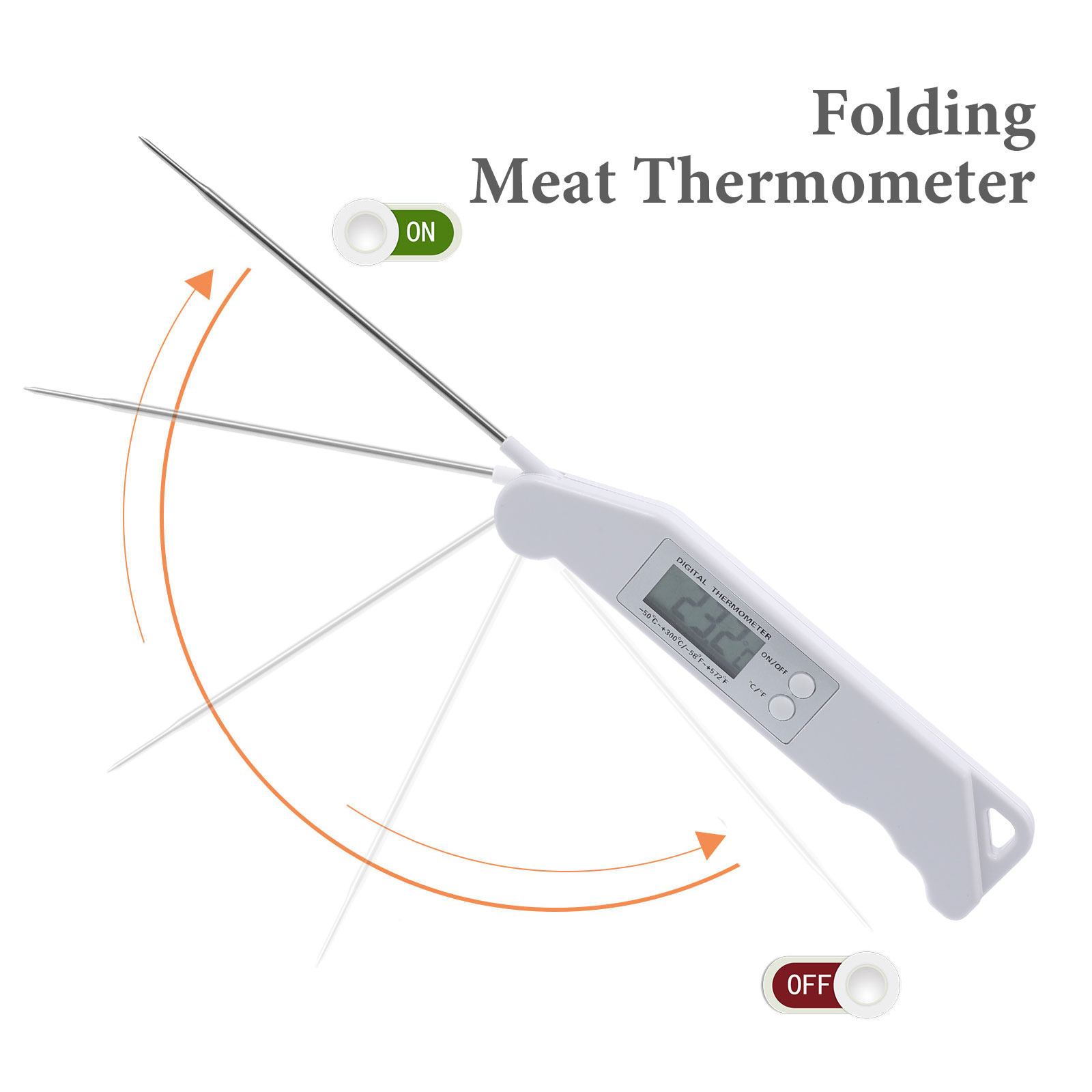 Folding Electronic Thermometer - Electronics Repair And Maintenance recensione e prezzo