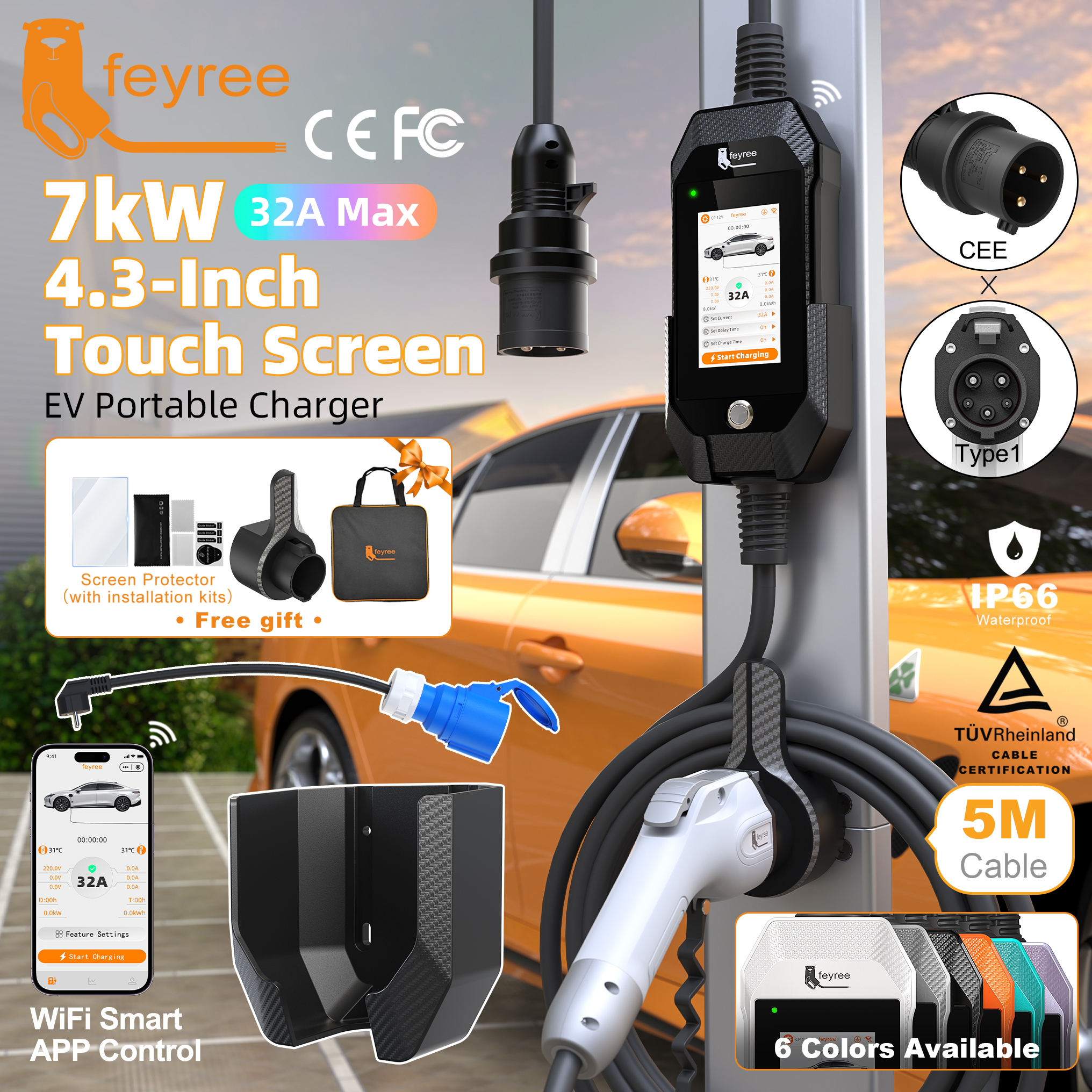 feyree 4.3'' TouchScreen Type1 - Digitizer Touch Screen recensione e prezzo