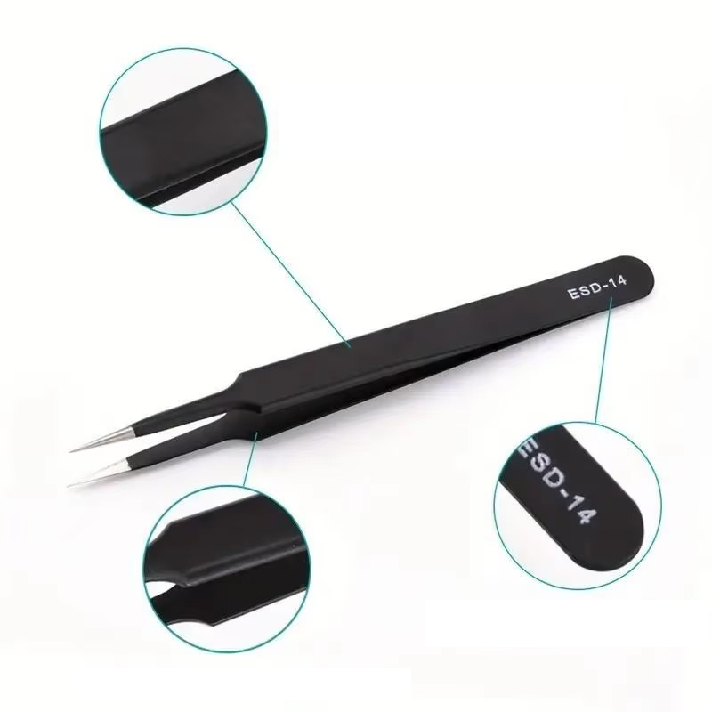 NEW 6pcs Precision Long Tweeze - Electronics Repair And Maintenance recensione e prezzo